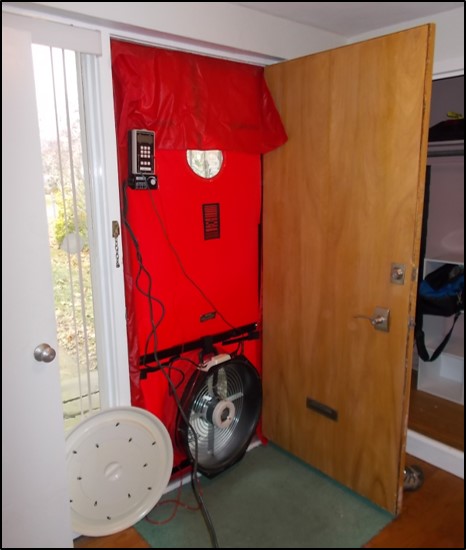 Blower Door Photo